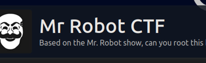 Mr Robot CTF