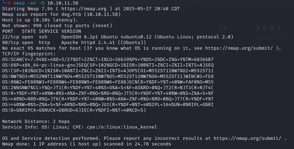 nmap scan